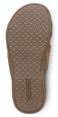 Vionic Merced Women's Cross Strap Slide Orthotic Sandals