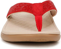 Vionic Women's Tide Rhinestones Toe-Post Sandal