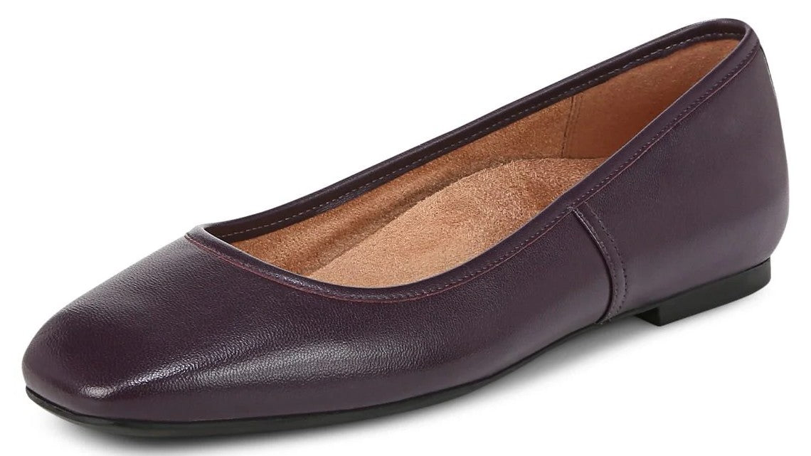 Winter Plum Purple Leather