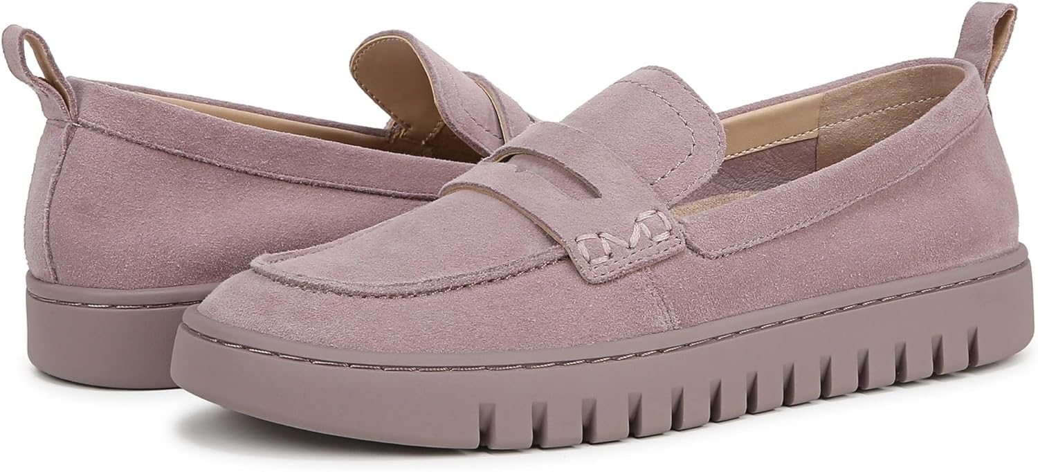 Magnolia Dusk Grey Waxed Suede