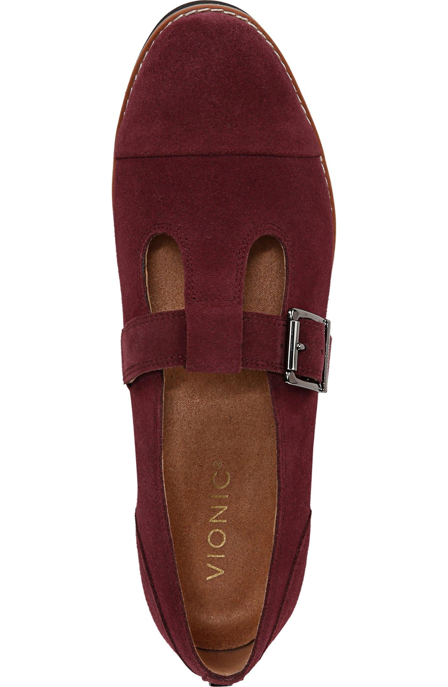 Vionic Women's Carmen T-Strap Flats
