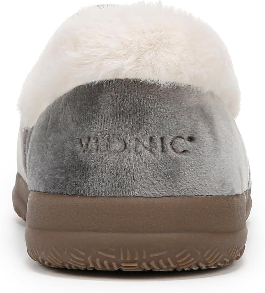 Vionic Women's Clare Cozy Collar Slippers