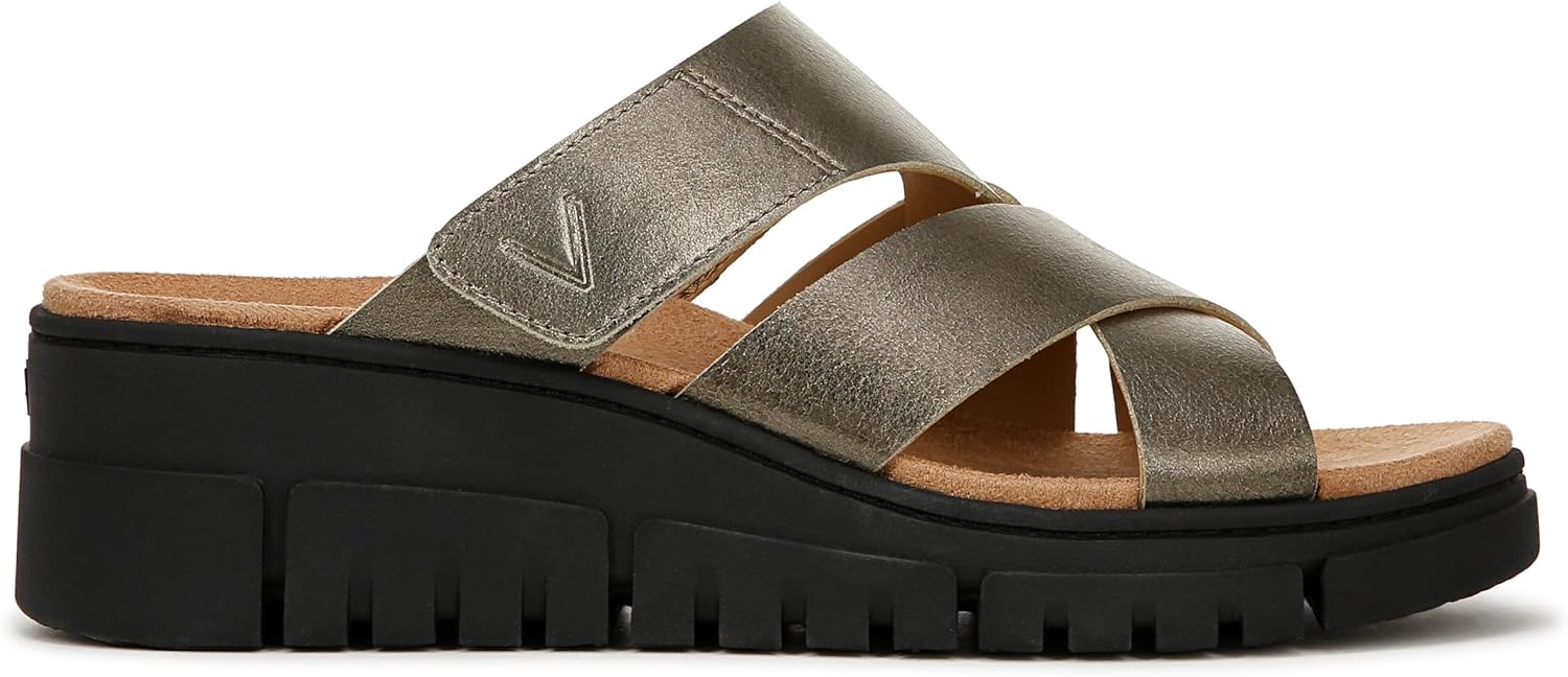 Vionic Women's Uptown Sunset Wedge Slide Sandal