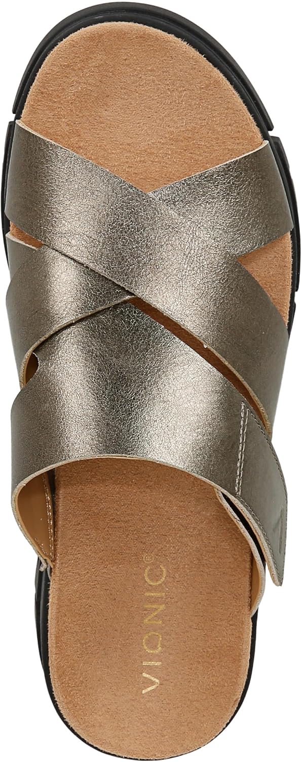 Vionic Women's Uptown Sunset Wedge Slide Sandal