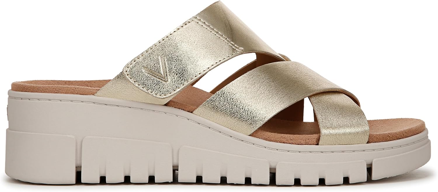 Vionic Women's Uptown Sunset Wedge Slide Sandal