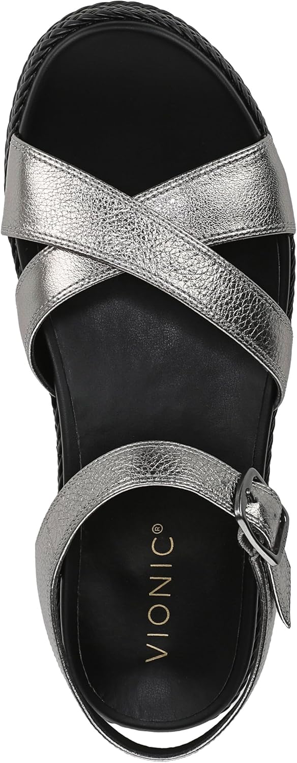 Vionic Women's Mar Ankle Straps Heeled Sandal