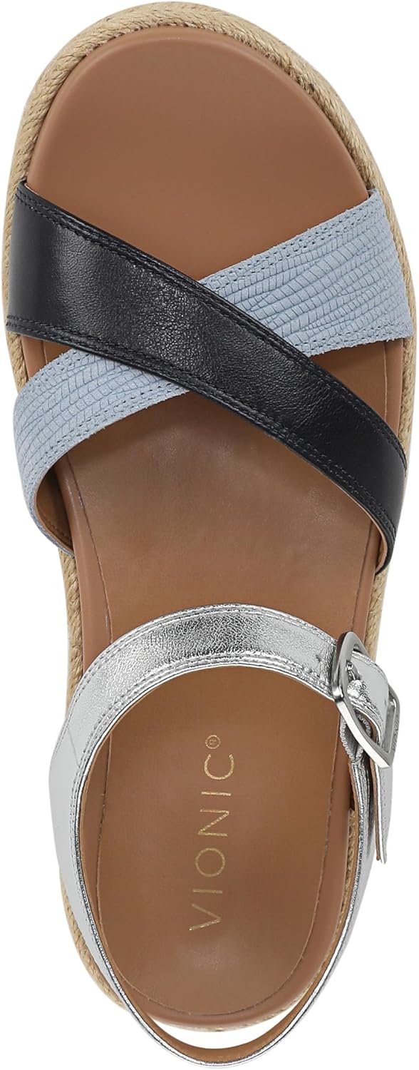 Vionic Women's Mar Ankle Straps Heeled Sandal