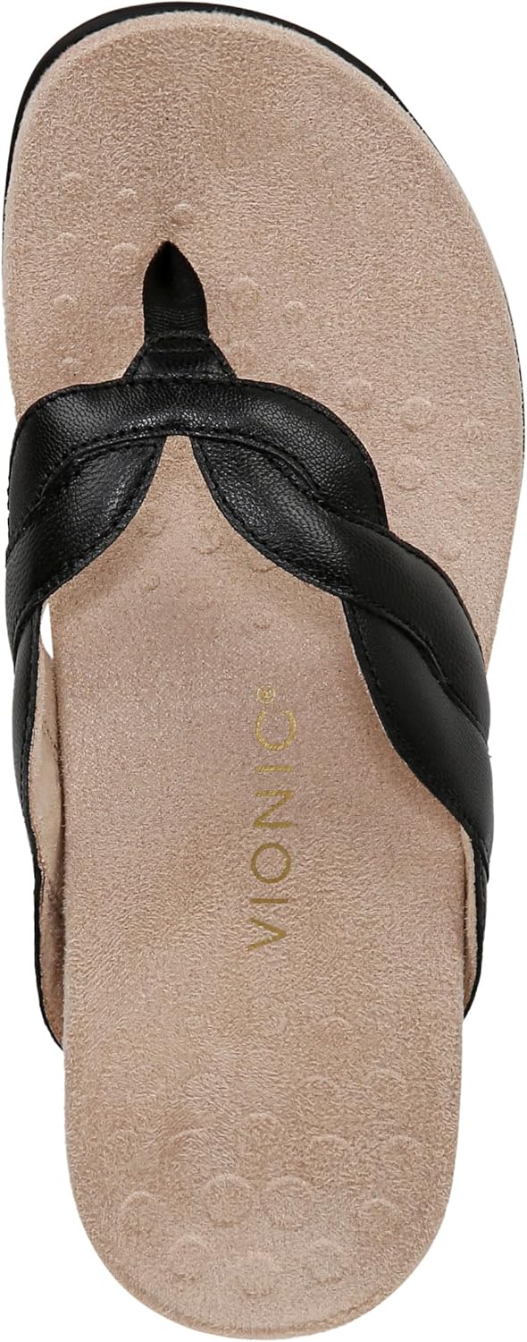 Vionic Women's Bella Braid Flip Flop Sandal