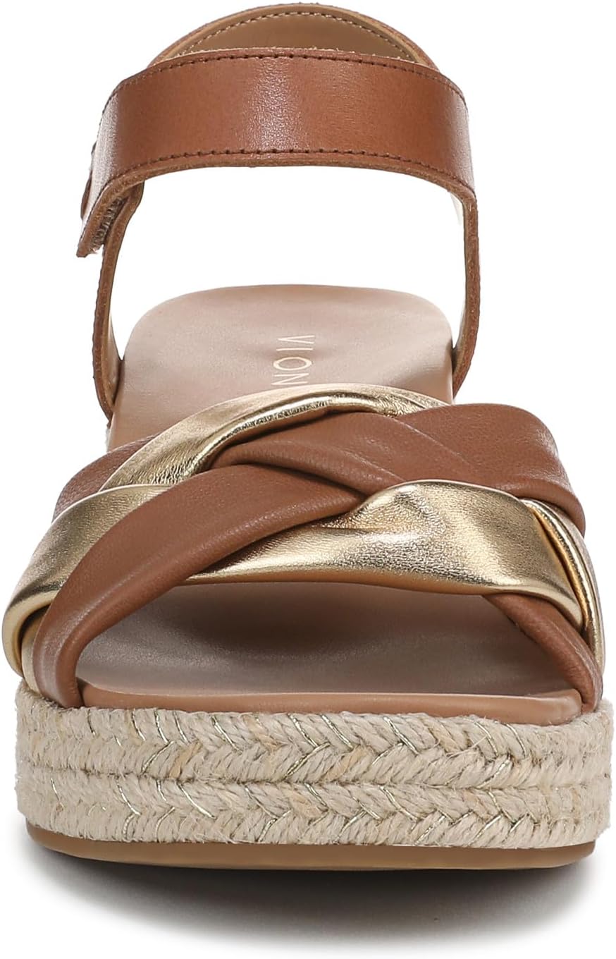 Vionic Women's Saratoga Espadrille Wedge Sandal