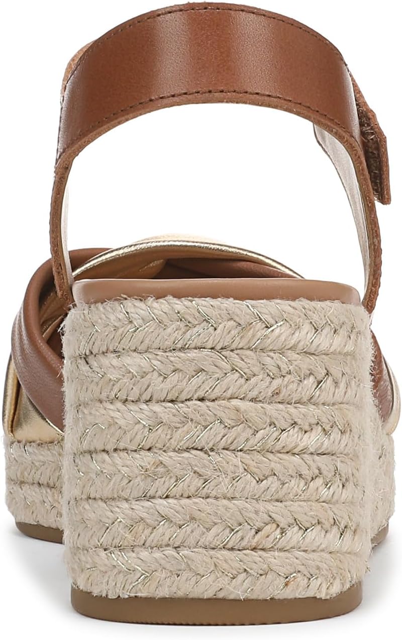 Vionic Women's Saratoga Espadrille Wedge Sandal