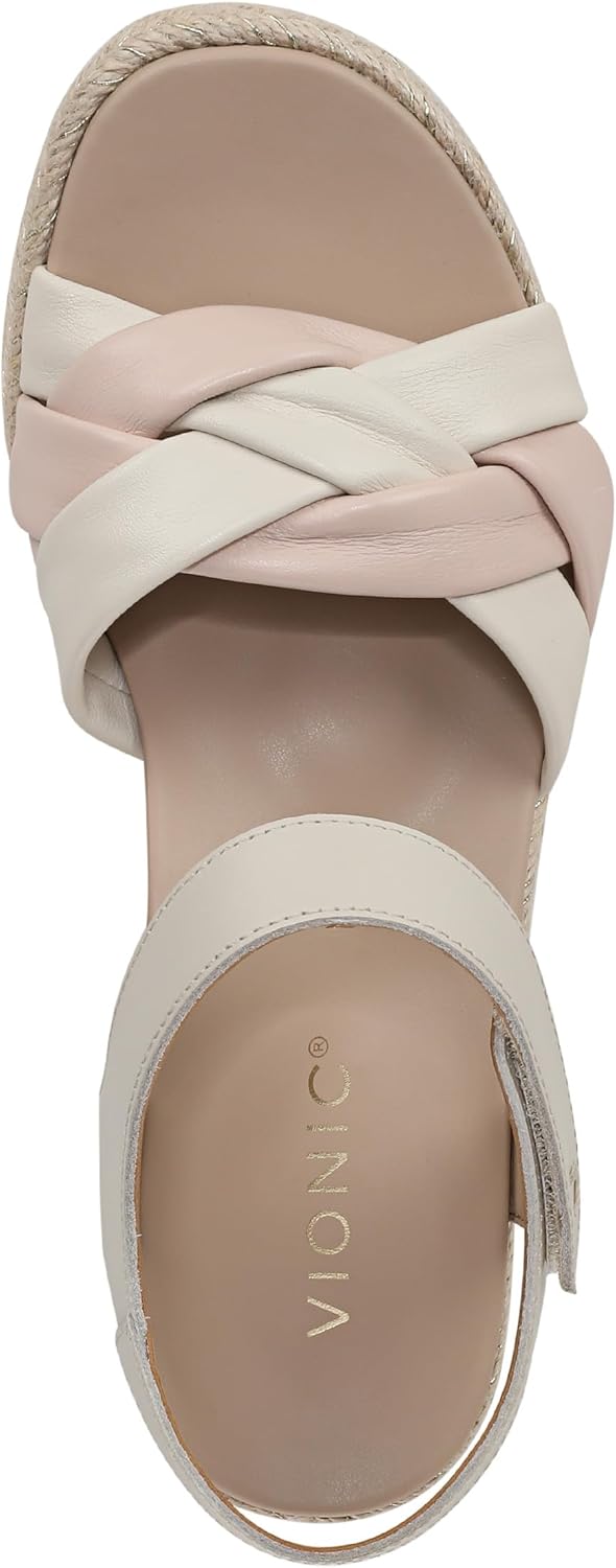 Vionic Women's Saratoga Espadrille Wedge Sandal