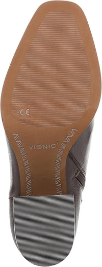 Vionic Womens Vynn Block Heel Ankle Bootie