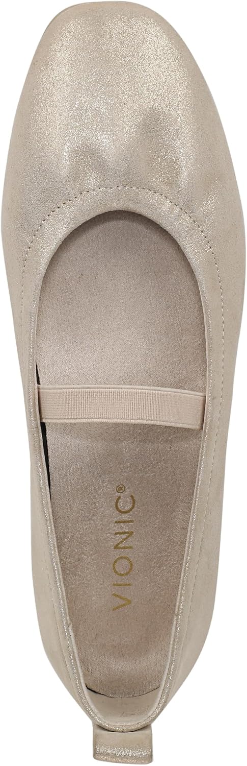 Vionic Women's Colette Mary Jane Ballet Flat