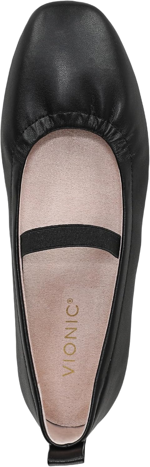 Vionic Women's Colette Mary Jane Ballet Flat