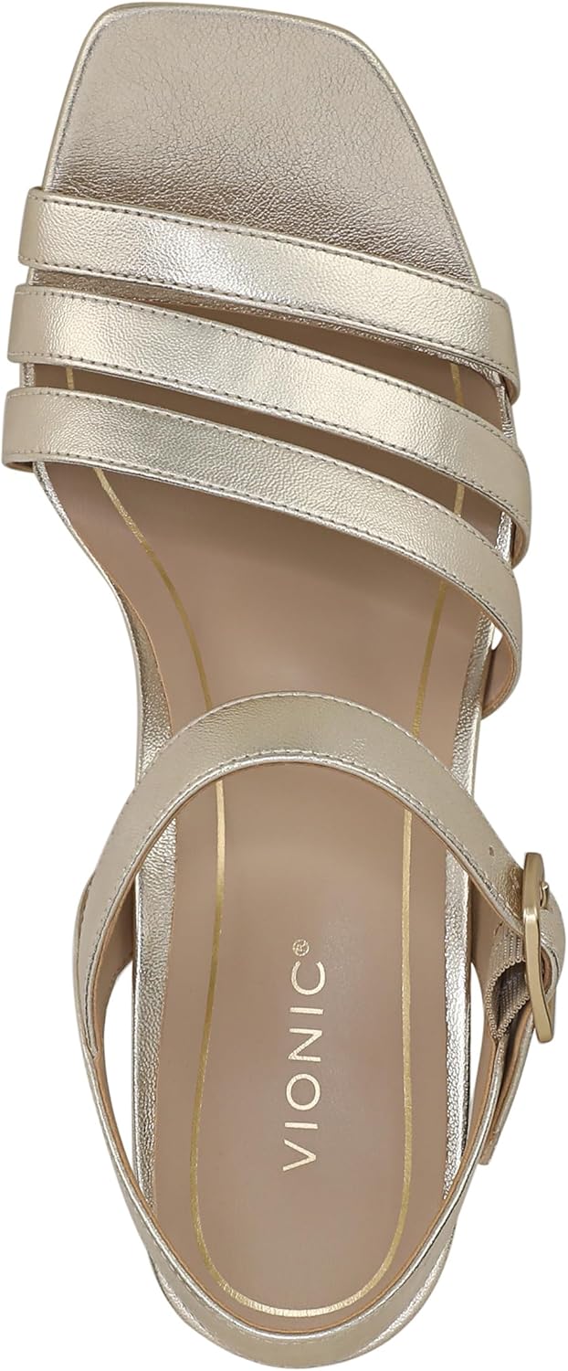 Vionic Women's Nora Strappy Block Heel Sandal