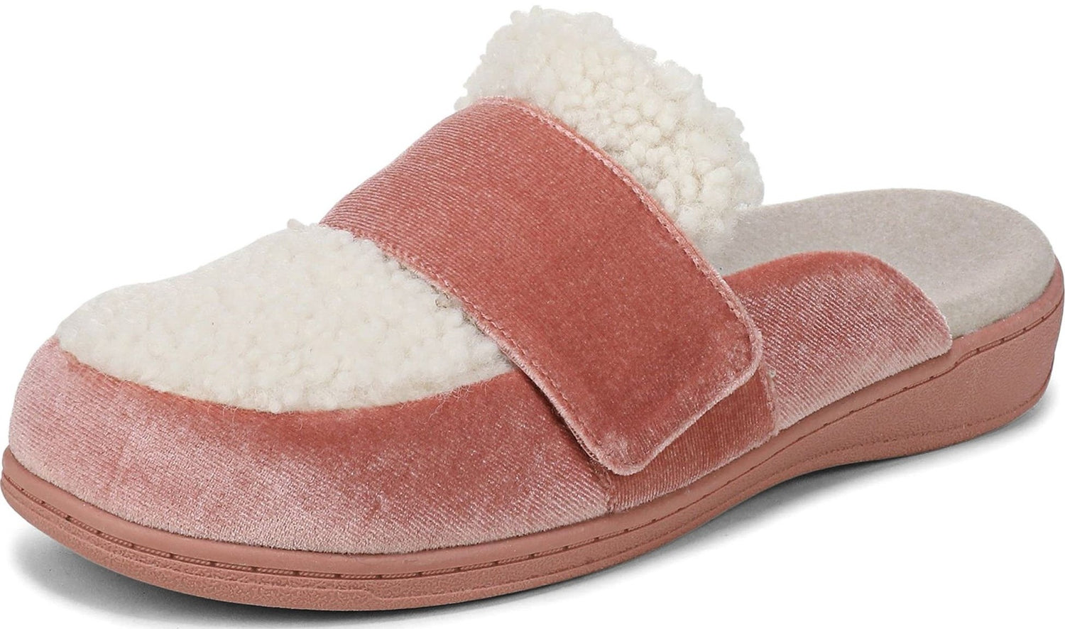 Light Pink Curly Shearling