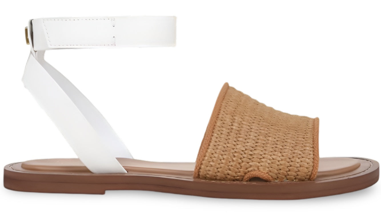 Franco Sarto Women's Rosa Ankle Strap Flat Sandal