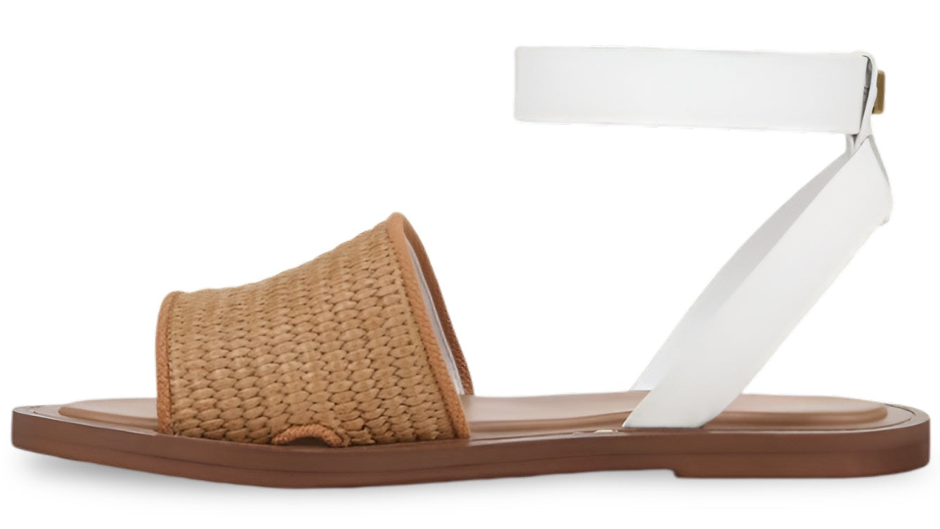 Franco Sarto Women's Rosa Ankle Strap Flat Sandal