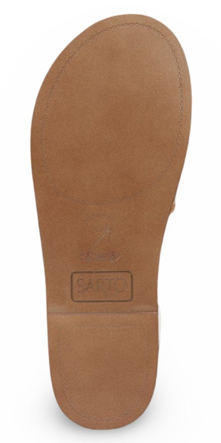 Franco Sarto Women's Rosa Ankle Strap Flat Sandal