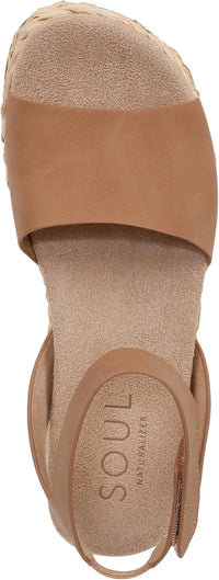 Soul by Naturalizer Womens Deara Platform Flat Sandal