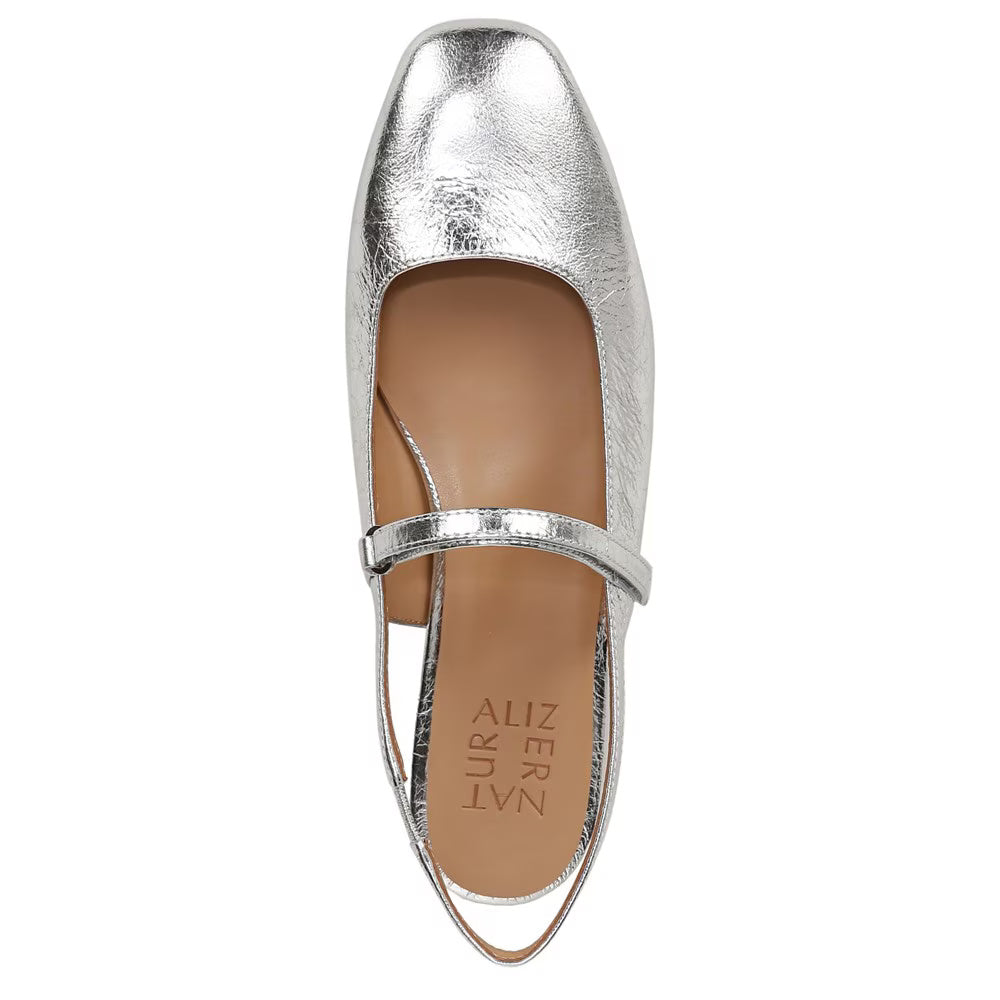 Naturalizer Womens Connie Mary Jane Slingback Ballet Flat