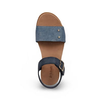 Dr. Scholl's Womens Nicely Sun Flat Sandal