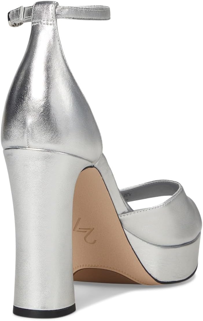 27 EDIT Womne's Delphie Ankle Strap Platform Dress Sandals