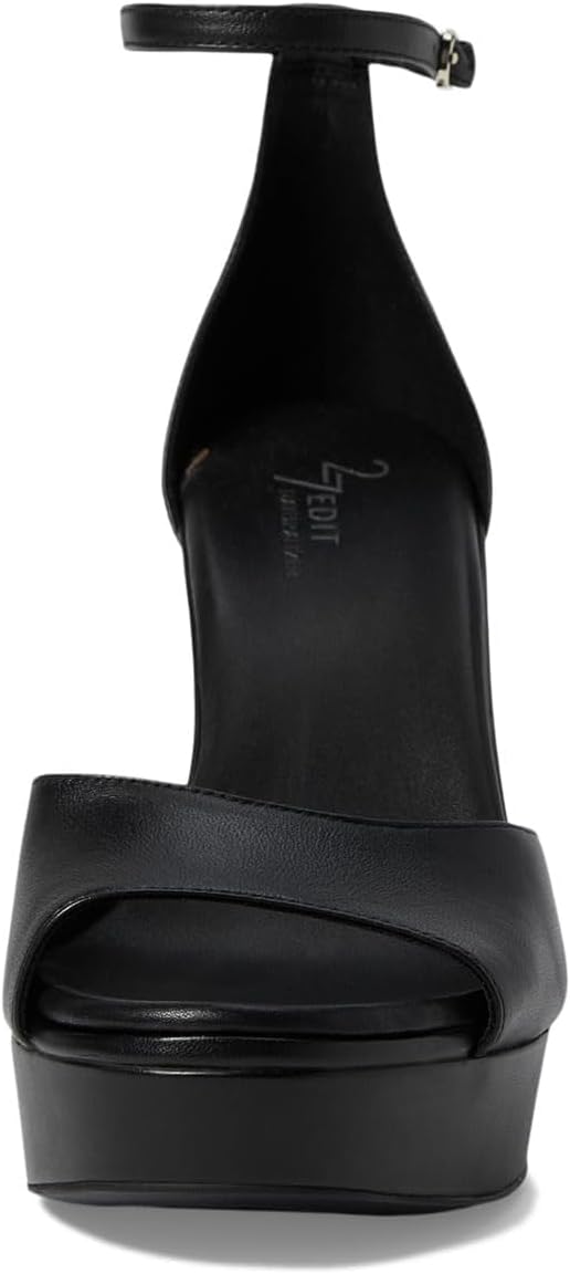 27 EDIT Womne's Delphie Ankle Strap Platform Dress Sandals