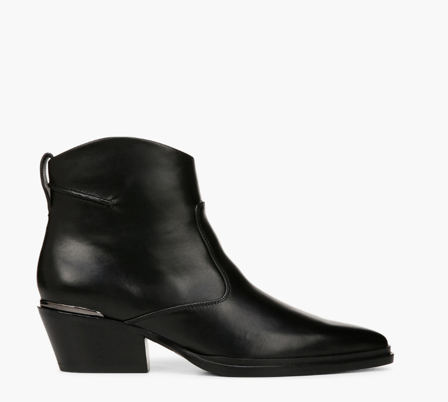 Franco Sarto Women's Leather A-Blake Pointed Toe Booties