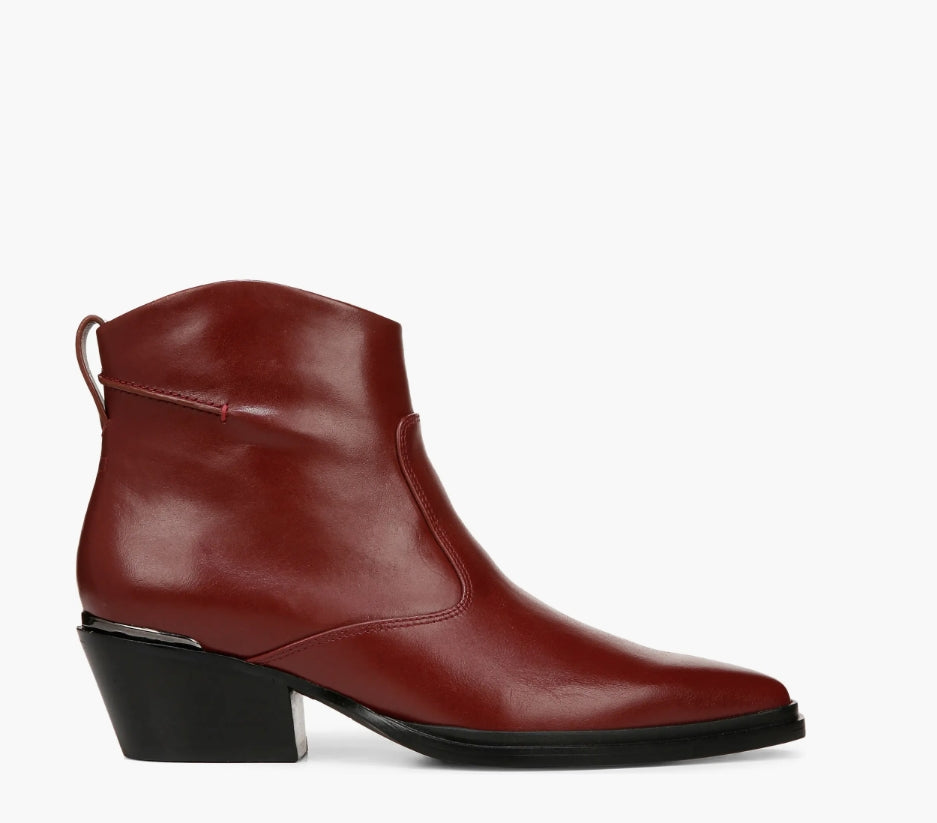 Franco Sarto Women's Leather A-Blake Pointed Toe Booties