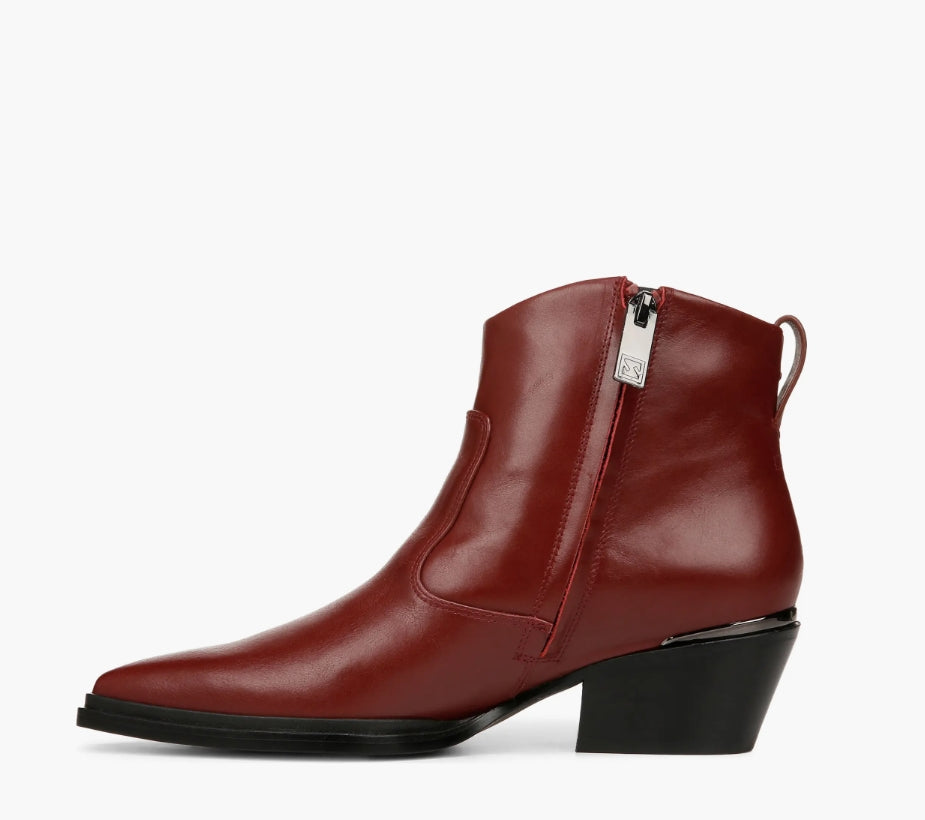 Franco Sarto Women's Leather A-Blake Pointed Toe Booties