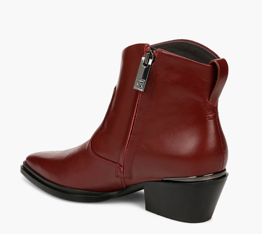 Franco Sarto Women's Leather A-Blake Pointed Toe Booties