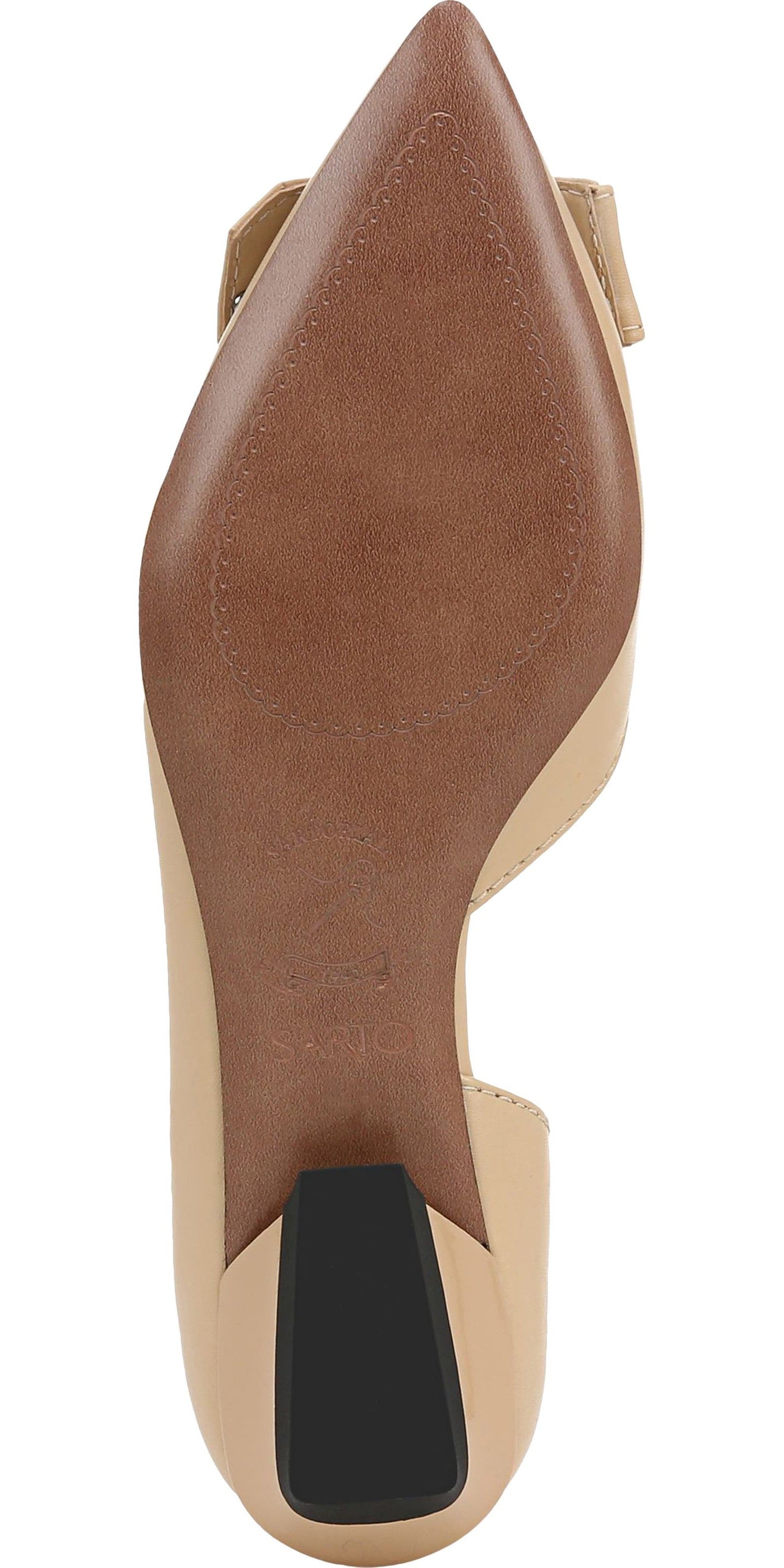 Franco Sarto Women's Elisha 2 Half d'Orsay Pointed Toe Flats