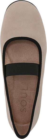 Soul by Naturalizer Women's Brilliant Mary Jane Ballet Flat
