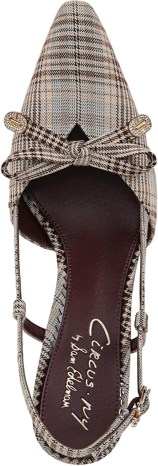 Circus NY by Sam Edelman Women's Monica Pointed Toe Slingback Pump