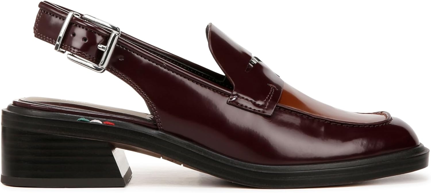 Franco Sarto Womens Giada Slingback Loafer Heel