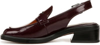 Franco Sarto Womens Giada Slingback Loafer Heel