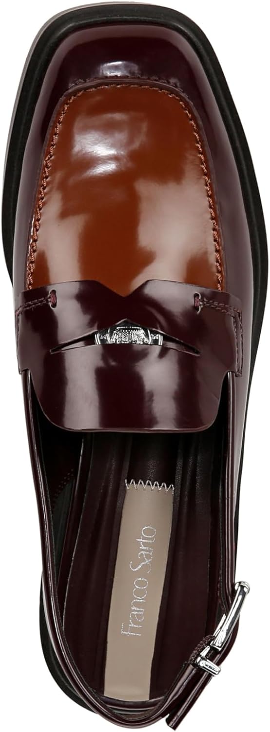 Franco Sarto Womens Giada Slingback Loafer Heel