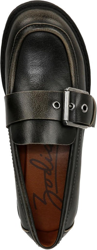 Zodiac Womens Renee Slip On Buckle Loafer