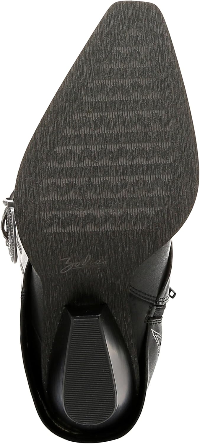 Zodiac Womens Rowena Wings Zip Tall Western Boots