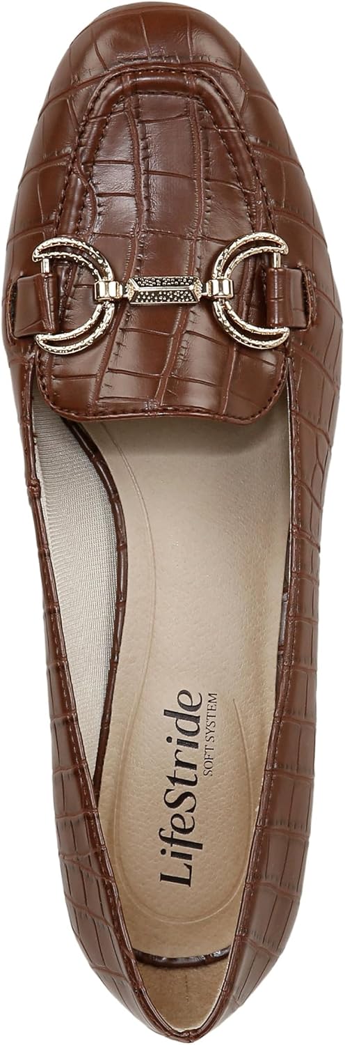 LifeStride Women's Bliss Block Heel Loafer
