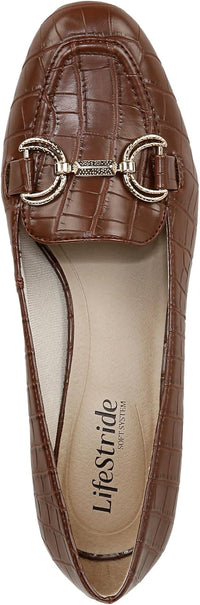 LifeStride Women's Bliss Block Heel Loafer