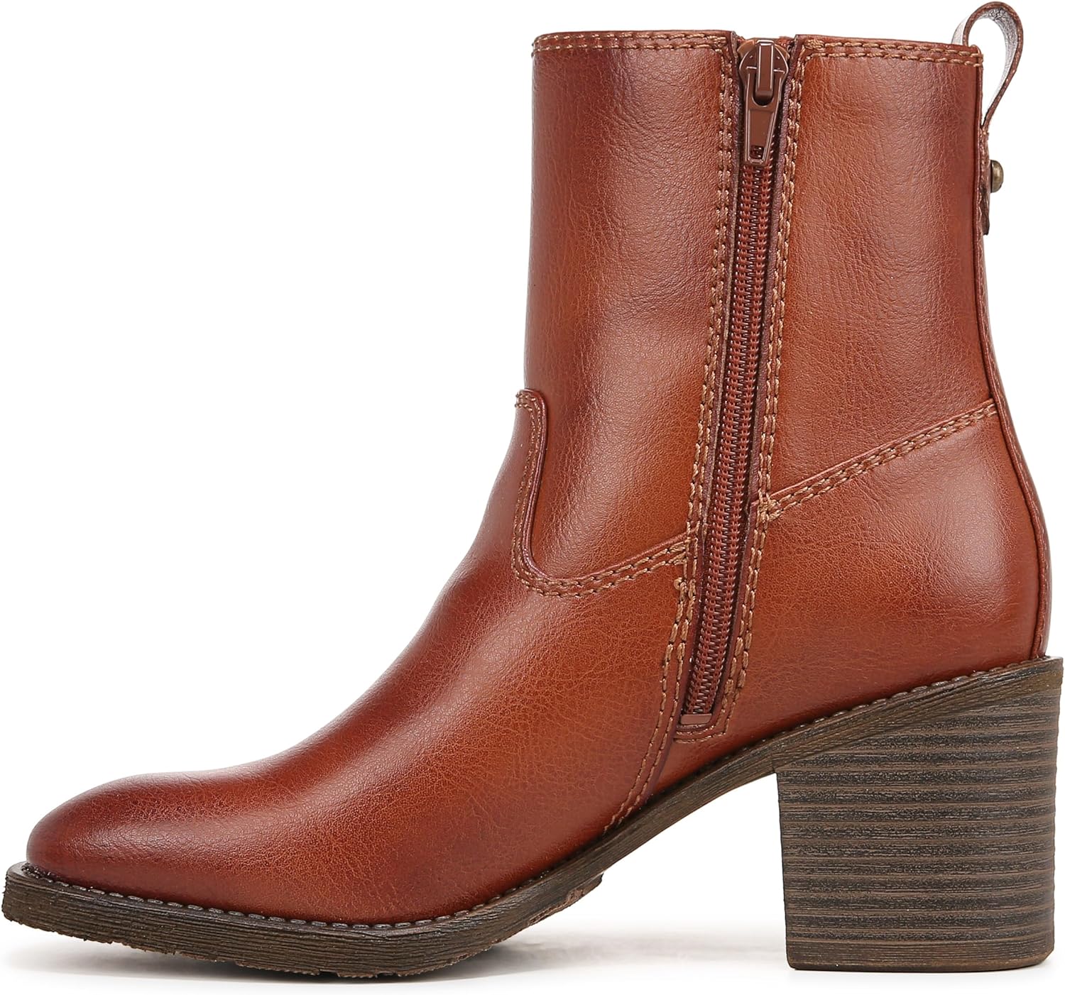 Zodiac Women's Claret Block Heel Bootie