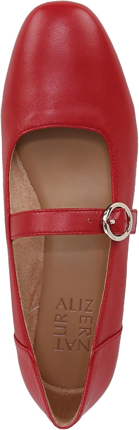 Naturalizer Womens Kelly Mary Jane Flat