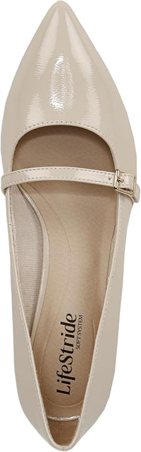 LifeStride Women's Madelyn Mary Jane Kitten Heel Pump