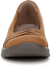 Bzees Womens Goody Slip-On Ballet Flats