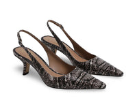 Brown Snake Print