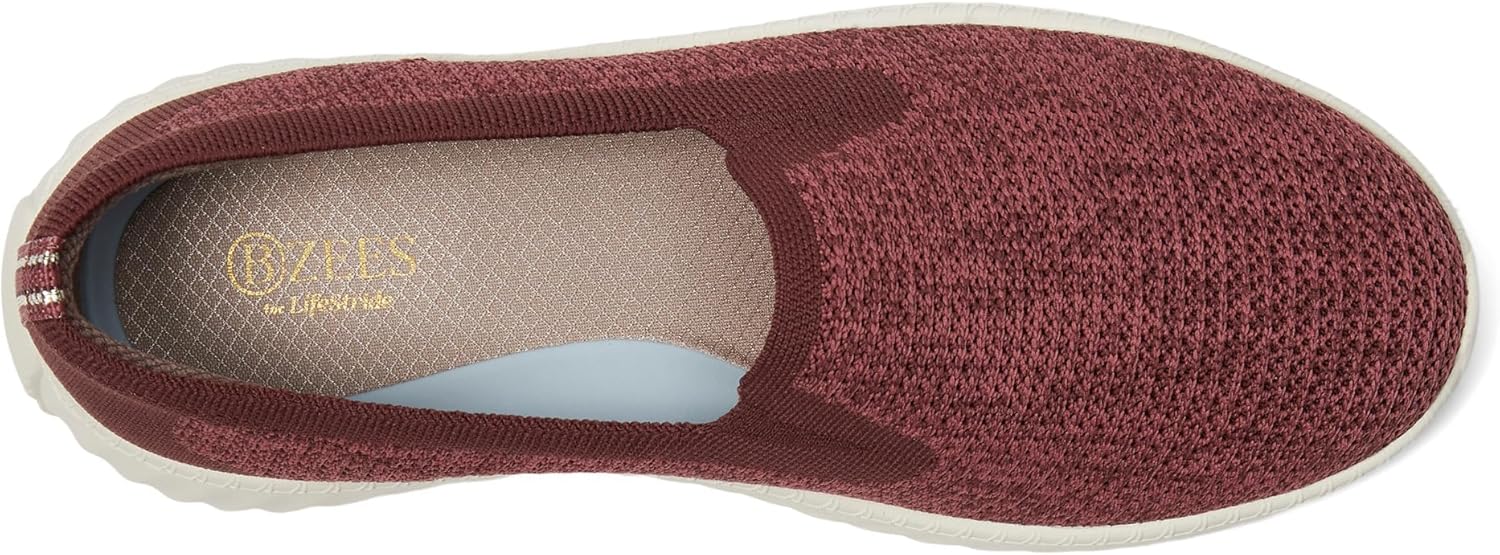 BZees Women's Wednesday Modern Slip-On Sneakers