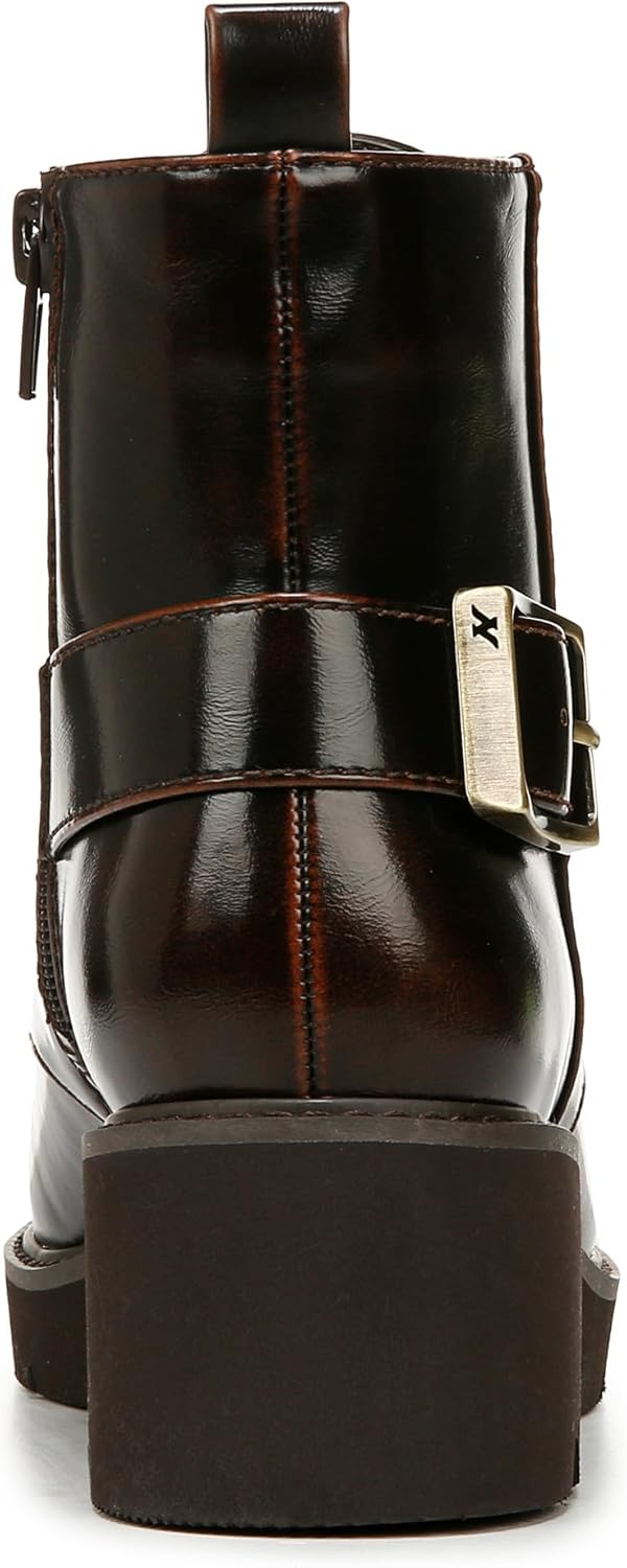 Naturalizer Women's Cabaret Ankle Moto Lace Up Bootie