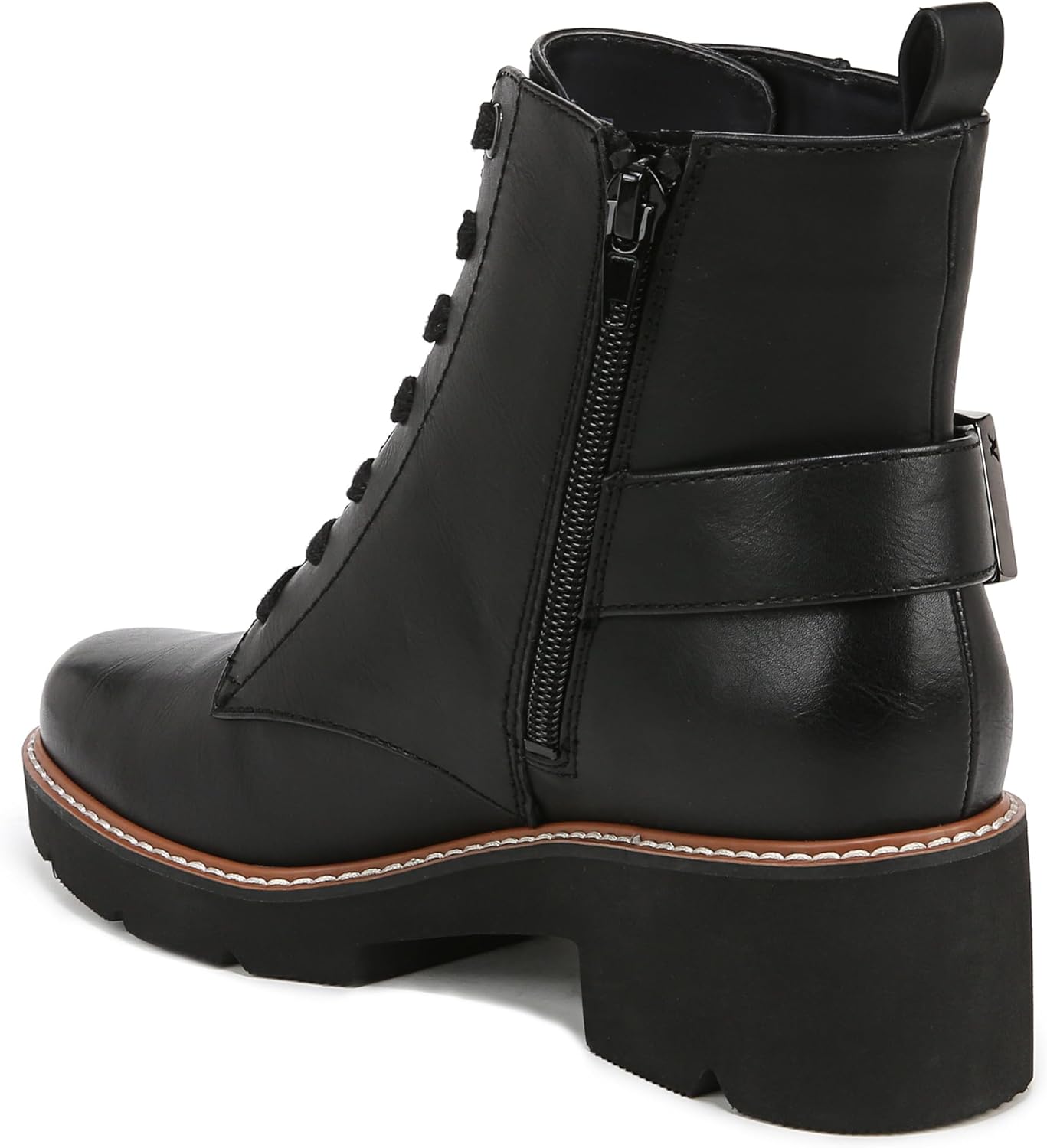 Naturalizer Women's Cabaret Ankle Moto Lace Up Bootie